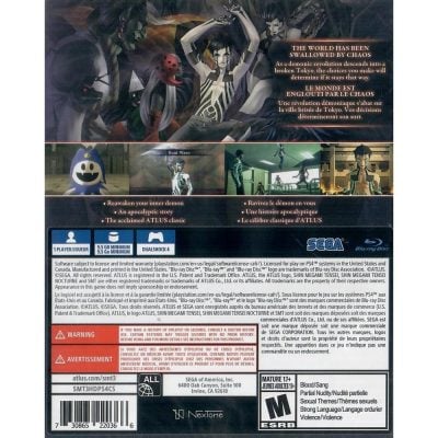 Shin Megami Tensei Iii Nocturne Hd Remaster Ps4