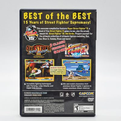 Street Fighter Anniversary Collection - Ps2