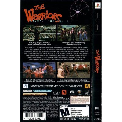 The Warriors Psp
