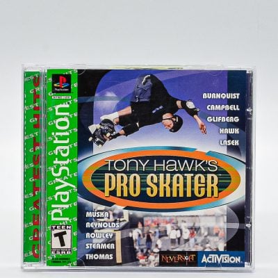Tony Hawk's Pro Skater Ps1 (Jogo MÃdia FÃsica) (Original) (Greatest Hits)