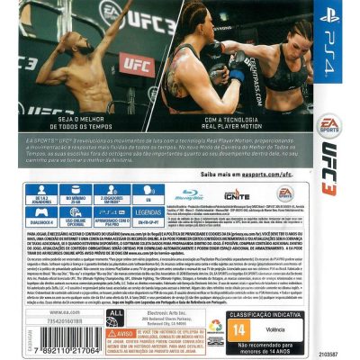 Ufc 3 Ps4 #1