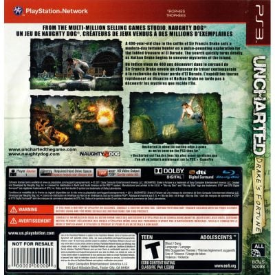 Uncharted Drakes Fortune - Ps3 (Greatest Hits) (Bcus 90083) #1 (Com Detalhe)