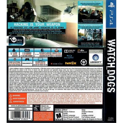 Watch Dogs Ps4