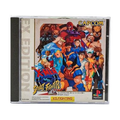 X-Men Vs Street Fighter Ex Edition Ps1 (Jogo Midia Fisica) (Japones) (Original)