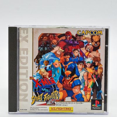 X-Men Vs Street Fighter Ex Edition Ps1 (Jogo Midia Fisica) (Japones) (Original)