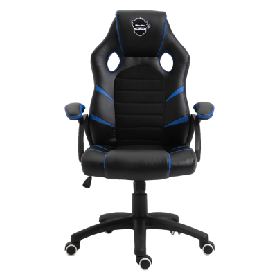 Cadeira Gamer Ninja Hiryu, Preto E Azul (Montada)