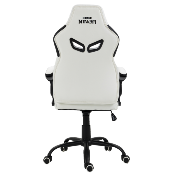 cadeira gamer ninja jiraya branco e preto 160275