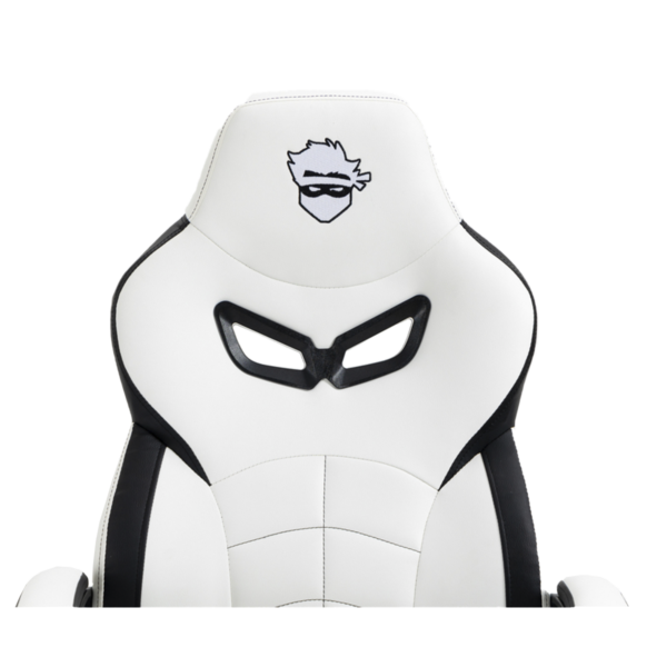 cadeira gamer ninja jiraya branco e preto 160276