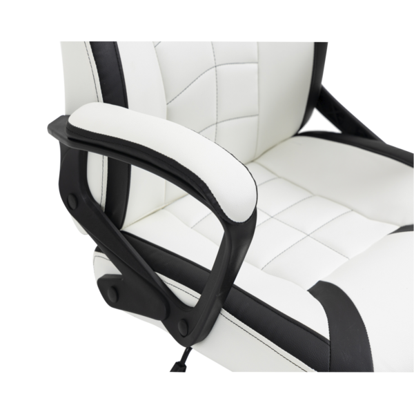 cadeira gamer ninja jiraya branco e preto 160277