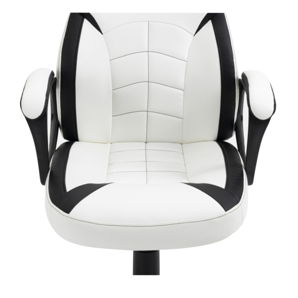 cadeira gamer ninja jiraya branco e preto 160278