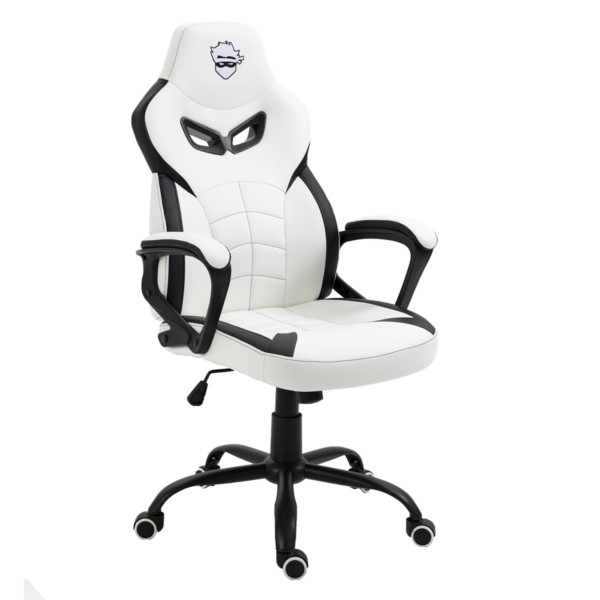 cadeira gamer ninja jiraya branco e preto 160279