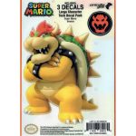 Adesivo Bowser Super Mario Bowser (3 Adesivos)