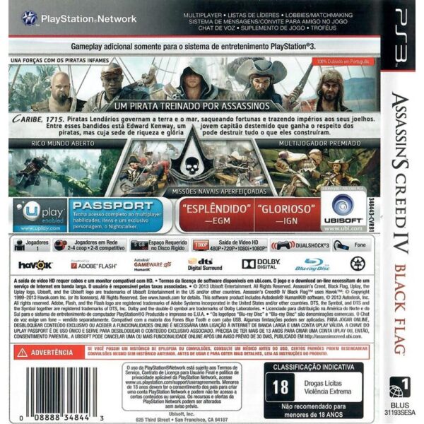 Assassins Creed Iv Black Flag Ps3 #2