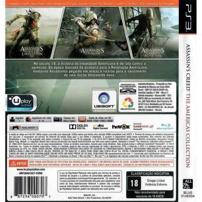 Assassins Creed The Americas Collection Ps3