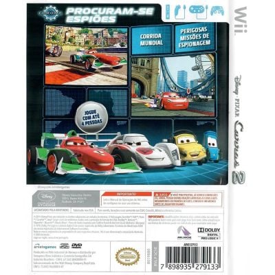 Carros 2 Nintendo Wii