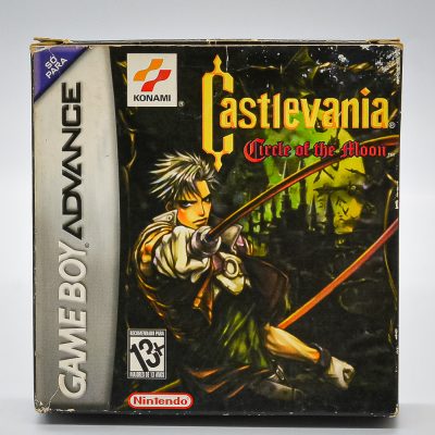 Castlevania: Circle Of The Moon - Game Boy Advanced (Original) (Completo)