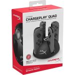 Chargeplay Quad Hyperx – Carregador Controle Joycon Chargeplay Quad Hyperx - Carregador Controle Joycon