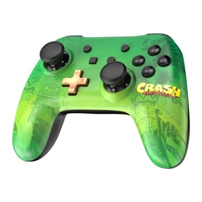 Controle Com Fio + Crash Bandicoot N Sane Trilogy Nintendo Switch