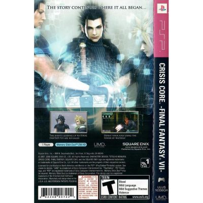 Crisis Core Final Fantasy Vii Psp (Greatest Hits)