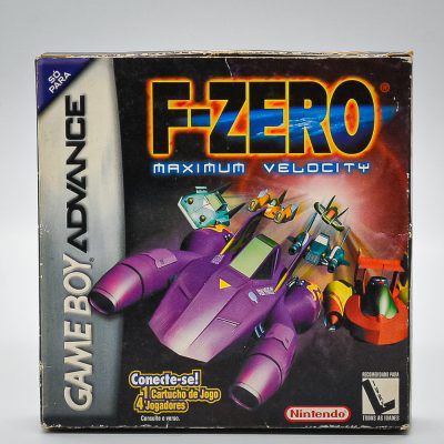 F-Zero: Maximum Velocity - Game Boy Advanced (Original) (Com Caixa E Manual)