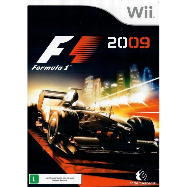 Formula 1 2009 Nintendo Wii #2 (Sem Manual)