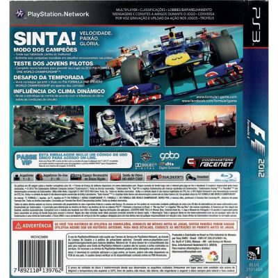 Formula 1 2012 Ps3 #3