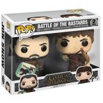 Funko Pop Battle Of The Bastards Jon Snow E Ramsay Bolton (2 Pack) (Game Of Thrones) (Vaulted)