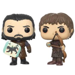 Funko Pop Battle Of The Bastards Jon Snow E Ramsay Bolton (2 Pack) (Game Of Thrones) (Vaulted)