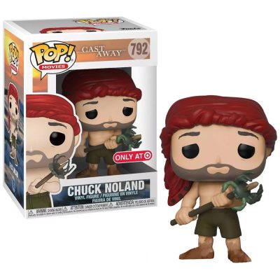 Funko Pop Chuck Noland 792 (With Speared Crab) (Cast Away) (Naufrago)