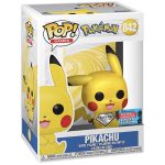 Funko Pop Games - Pokemon Pikachu 842 (Sentado) (Diamond) (2021 Fall Convention Limited Edition)