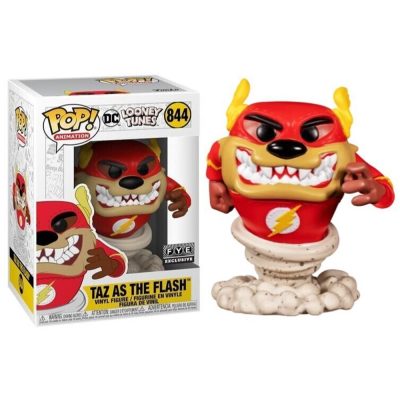 Funko Pop Taz As The Flash 844 (Looney Tunes X Dc Comics)