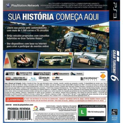 Gran Turismo 6 Ps3