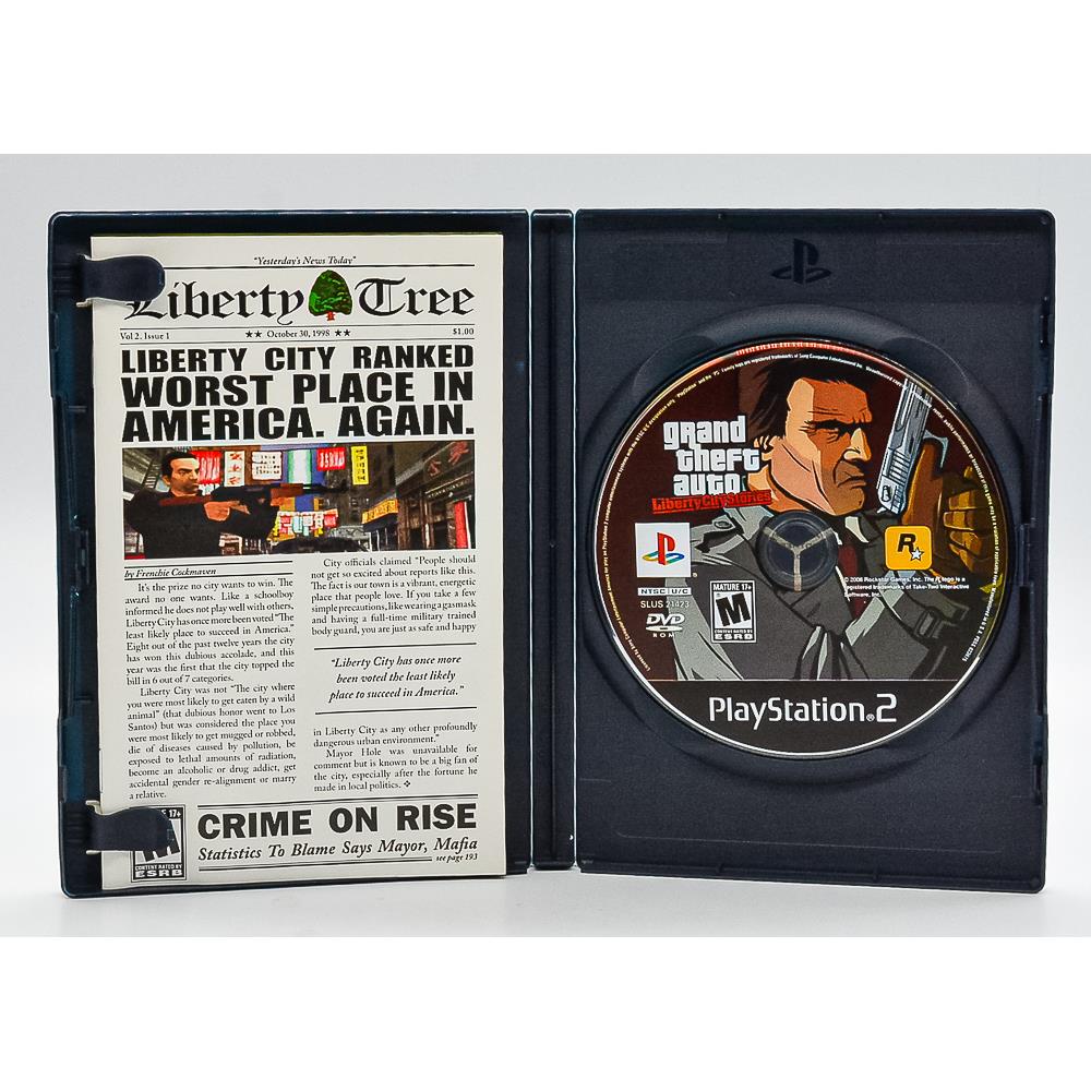 Grand Theft Auto: Liberty City Stories PS2 (Jogo Original GTA) (Seminovo) -  Arena Games - Loja Geek