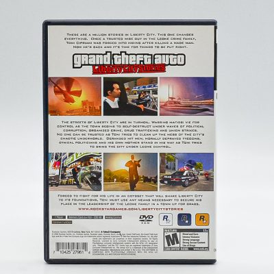 Grand Theft Auto: Liberty City Stories Ps2 (Jogo Original Gta)