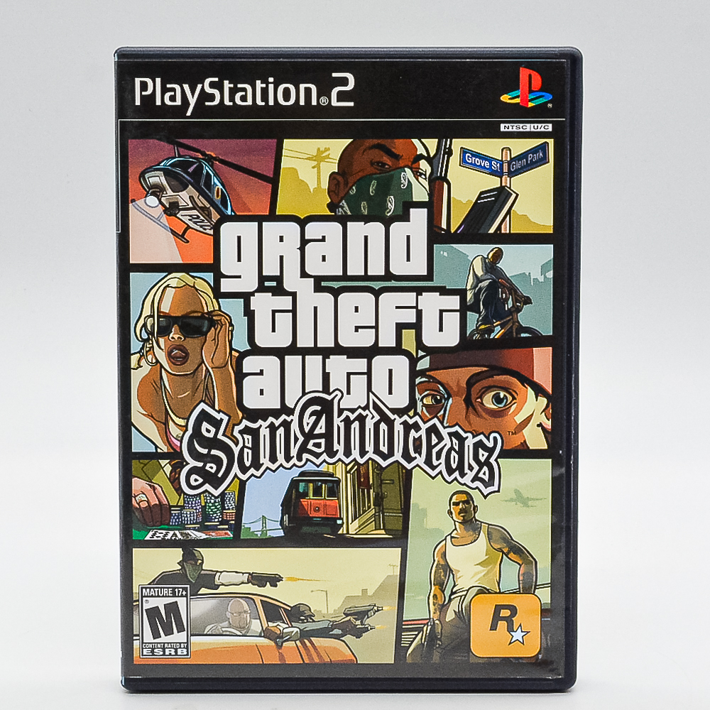 Gta San Andreas Original Lacrado Playstation 2 Ps2