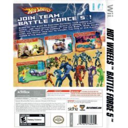 Hot Wheels Battle Force 5 Nintendo Wii #2