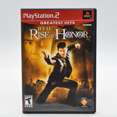 Jet Li Rise To Honor Ps2 (Jogo Original) (Greatest Hits)