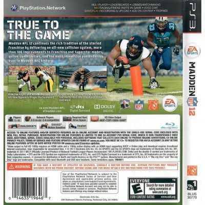 Madden Nfl 12 Ps3