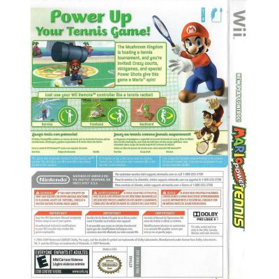 Mario Power Tennis Nintendo Wii #3