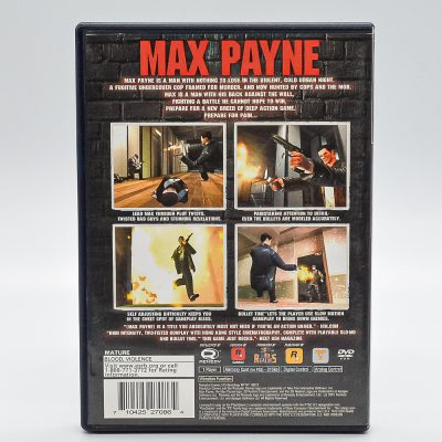 Max Payne Ps2 (Jogo Original)