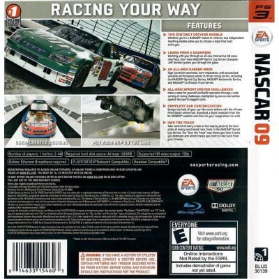 Nascar 09 Ps3