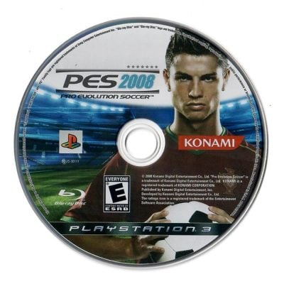 Pes 2008 Pro Evolution Soccer Ps3 (Somente O Disco)