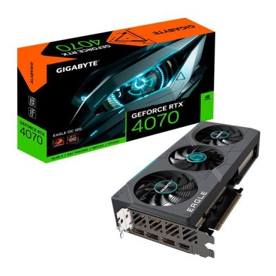 Placa De Video Geforce Rtx 4070 12Gb Gddr6x - Gigabyte Eagle Oc