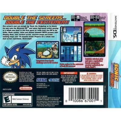 Sonic Rush Nintendo Ds