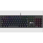 Teclado Mecânico Gamer Ninja Leap, Switch Blue, Rainbow, Abnt2, Black Teclado Mecânico Gamer Ninja Leap, Switch Blue, Rainbow, Abnt2, Black