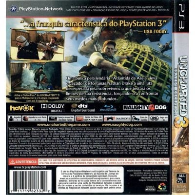 Uncharted 3 Drakes Deception Ps3 #1