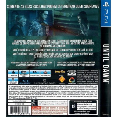 Until Dawn Ps4 #1