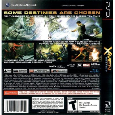 X-Men Destiny Ps3