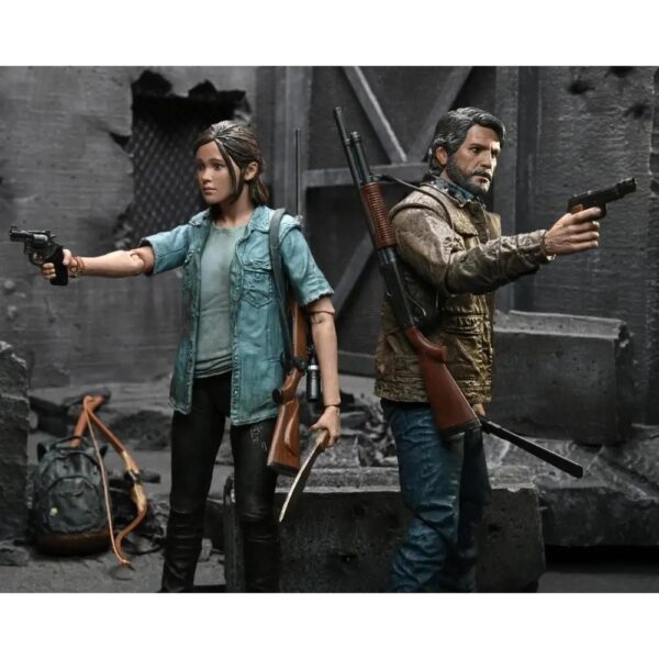 Action Figure The Last Of Us 2 Ultimate Joel & Ellie 7" Neca (2-Pack)
