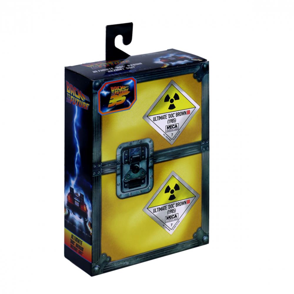 Action Figure Ultimate Dr. Brown (Hazmat Suit) Neca 7" (Back To The Future)